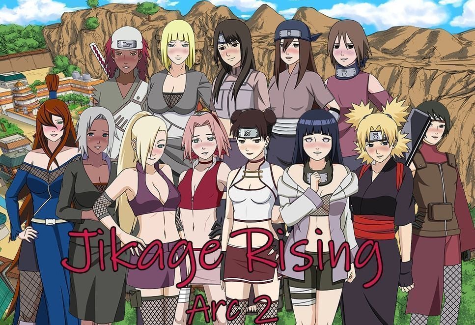 【日式SLG/汉化/动态】火影同人：忍者后宫-异族崛起 第2章 V1.25b 汉化版【PC+安卓/1G/更新】 畅玩游戏 预览第1张