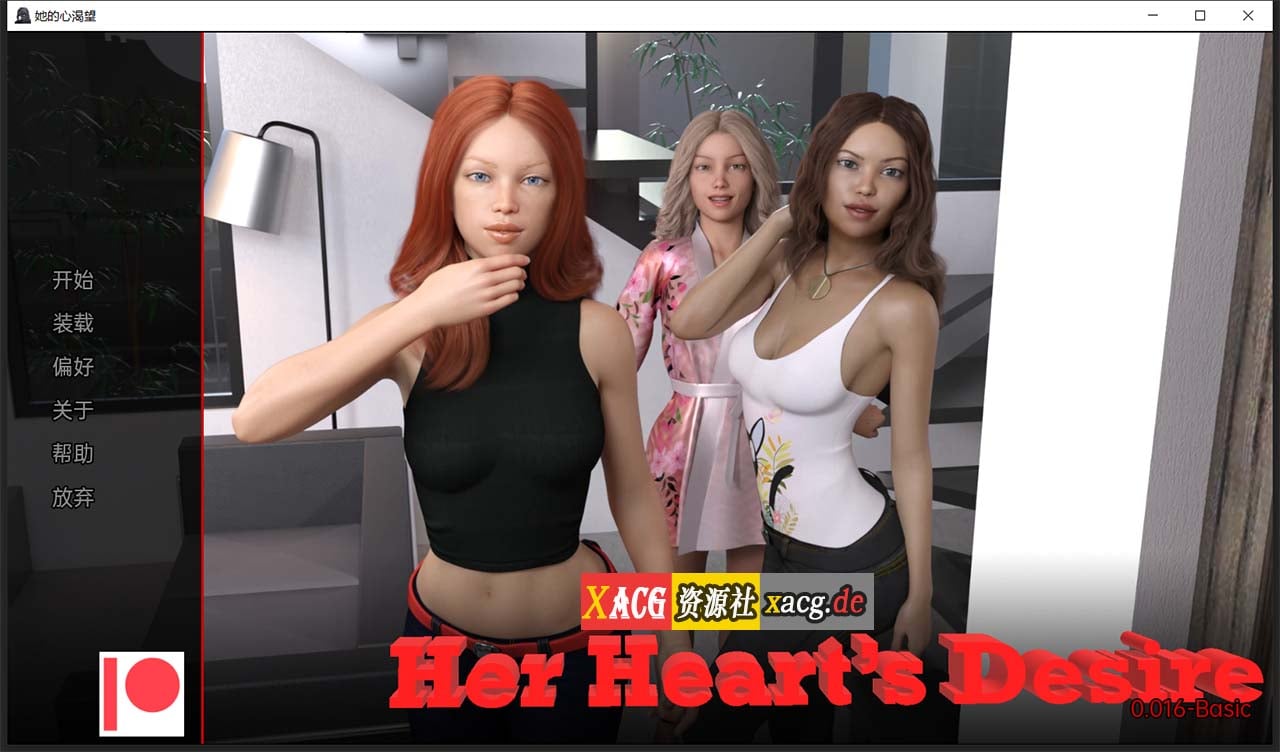 【欧美SLG/汉化/动态】她的心愿 V0.19 汉化版【PC+安卓/2G】 畅玩游戏 预览第1张